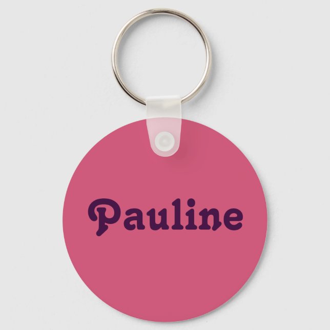 Chaveiro Key Chain Pauline (Frente)