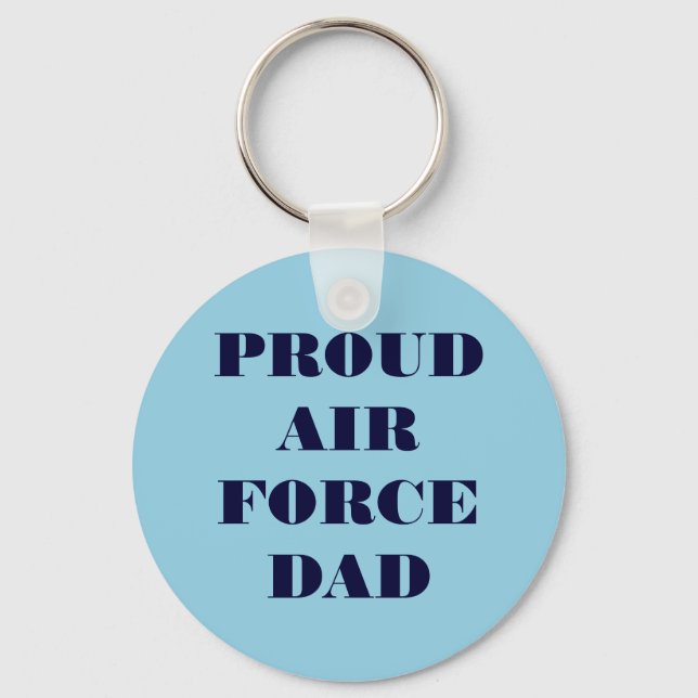 Chaveiro Key Chain Proud Air Force Dad (Frente)
