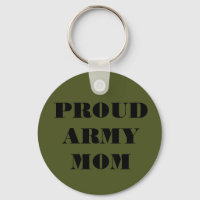 Key Chain Proud Army Mom