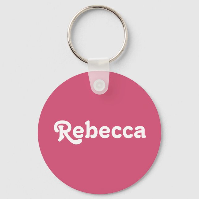 Chaveiro Key Chain Rebecca (Frente)