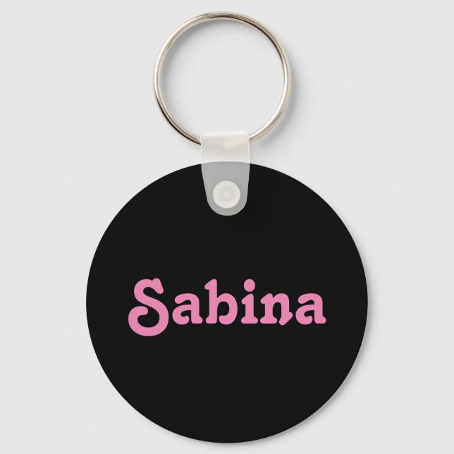 Chaveiro Key Chain Sabina (Frente)