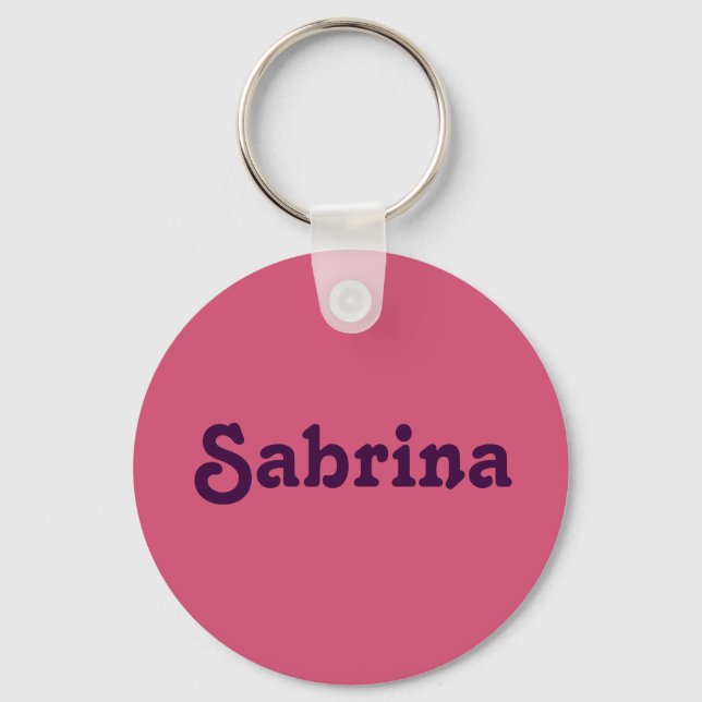 Chaveiro Key Chain Sabrina (Frente)