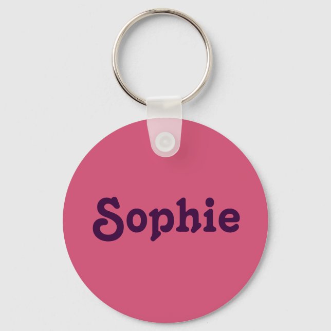 Chaveiro Key Chain Sophie (Frente)