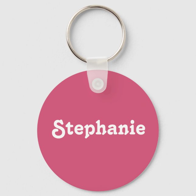Chaveiro Key Chain Stephanie (Frente)