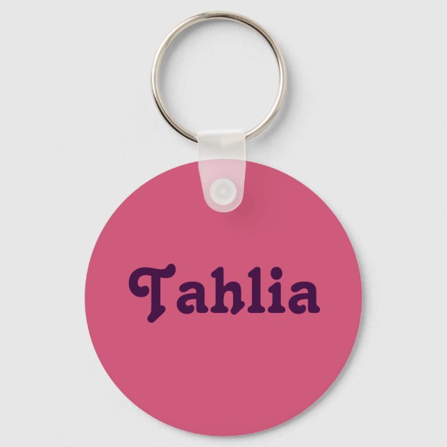 Chaveiro Key Chain Tahlia (Frente)