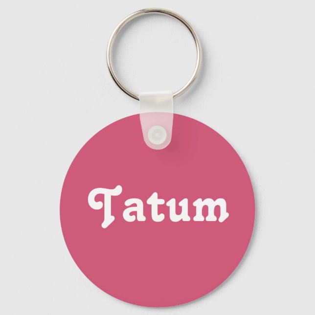 Chaveiro Key Chain Tatum (Frente)