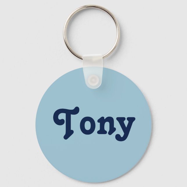 Chaveiro Key Chain Tony (Frente)