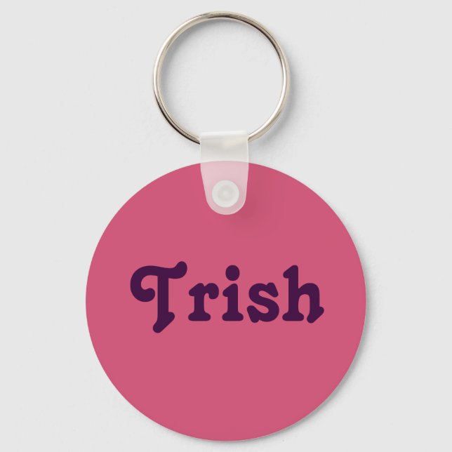 Chaveiro Key Chain Trish (Frente)
