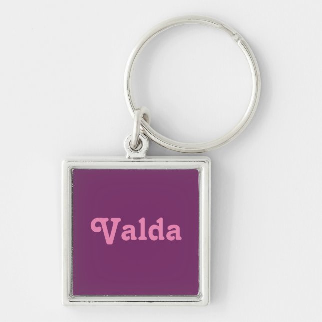 Chaveiro Key Chain Valda (Frente)