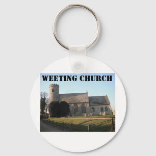 Chaveiro Key Chain Weeting Church Weeting Norfolk Inglaterr
