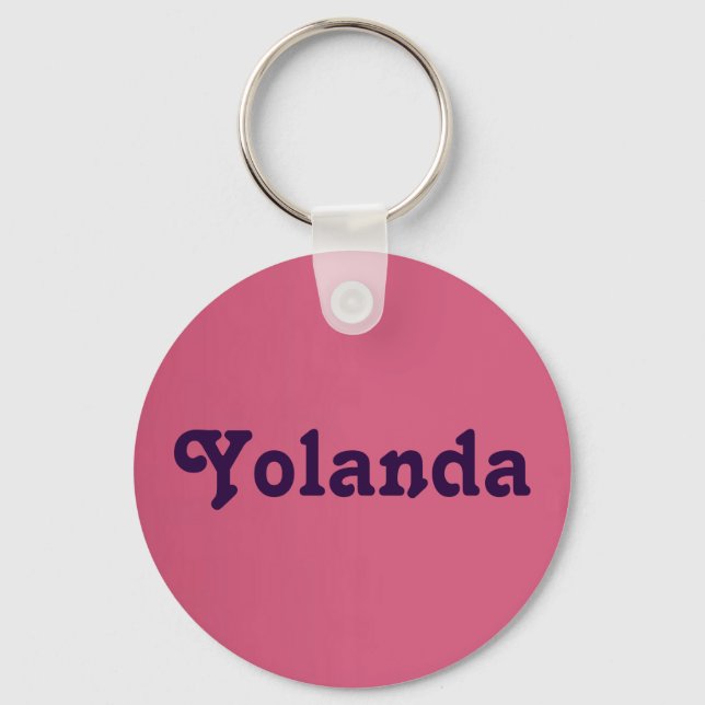 Chaveiro Key Chain Yolanda (Frente)