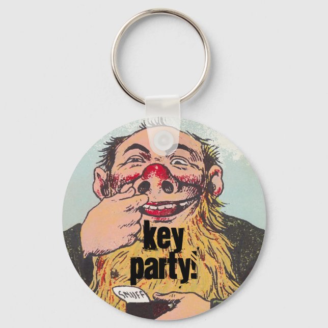 Chaveiro Key Party Divertido Humor Snuor mastigand (Frente)