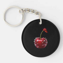 Chaveiro Key Ring - modern cherry design