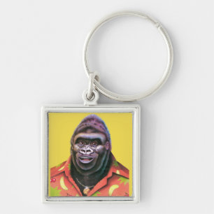 Chaveiro "Key Ring Vain Gorilla design"