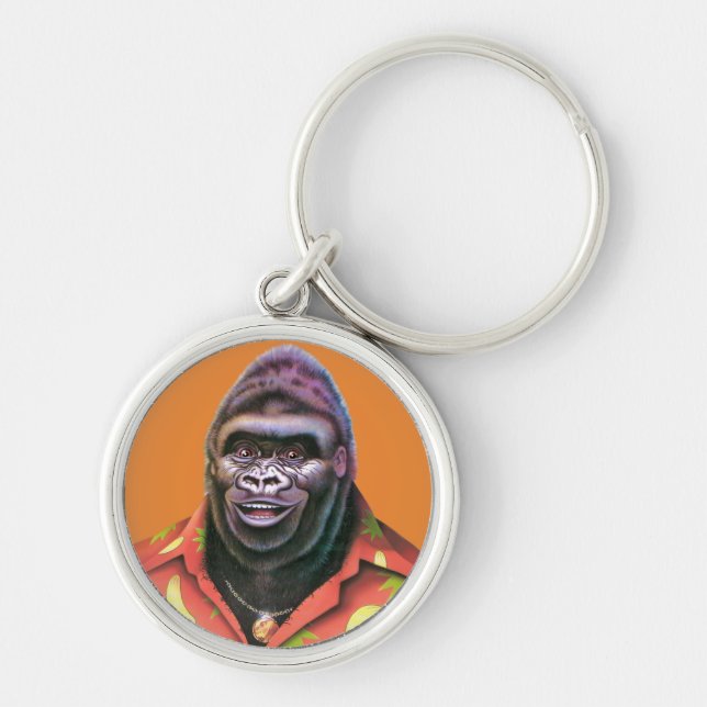 Chaveiro "Key Ring Vain Gorilla design" (Frente)