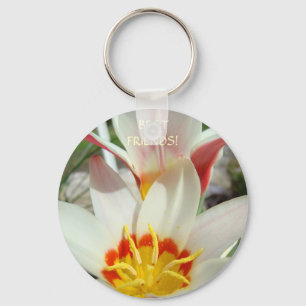 Chaveiro KEYCHAIN Best Friends! TULIP FLOWERS Key Chains