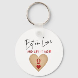 Chaveiro Keychain - Bet on Love, Casino Bachelorette