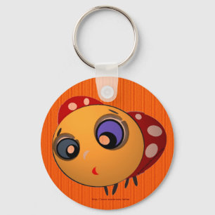 Chaveiro Keychain_Blue-eyed ladybug_Key_Chain_Zaltar