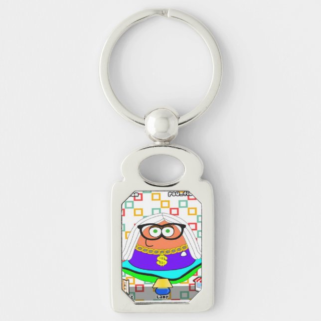 Chaveiro Keychain Pou Fiofofo (Frente)