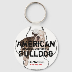 Chaveiro Keychain Unikat Salvatore American Bulldog