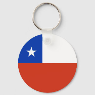 Chaveiro Keychain with Flag of Chile