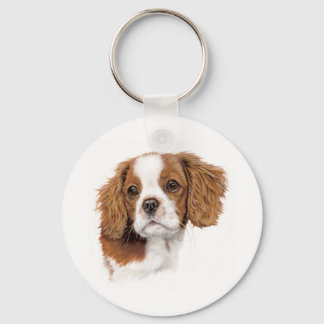 Chaveiro Keyring: Blenheim cavalier king charles spaniel