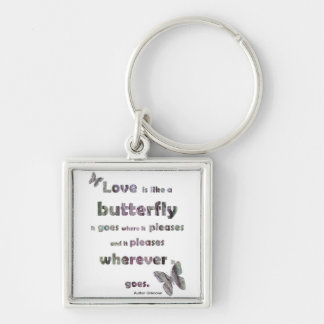 Chaveiro Keyring da borboleta