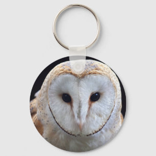 Chaveiro Keyring da coruja de celeiro
