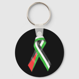 Chaveiro Keyring da fita da bandeira de Palestina