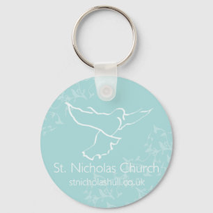 Chaveiro Keyring da igreja de São Nicolau