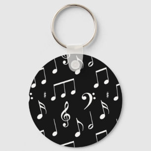 Chaveiro Keyring da nota da música