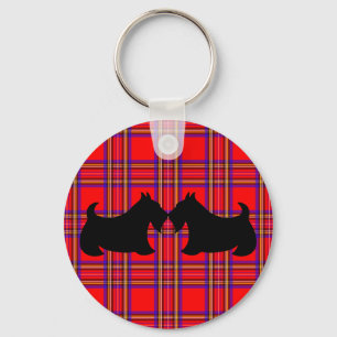 Chaveiro Keyring de Terrier do Scottish