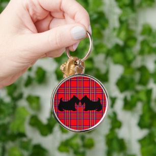 Chaveiro Keyring de Terrier do Scottish