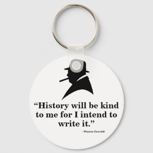 Chaveiro Keyring de Winston Churchill - citações 18
