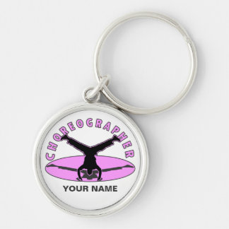 Chaveiro Keyring do COREÓGRAFO - adicione um nome