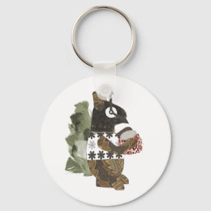 Chaveiro Keyring do esquilo do ladrão
