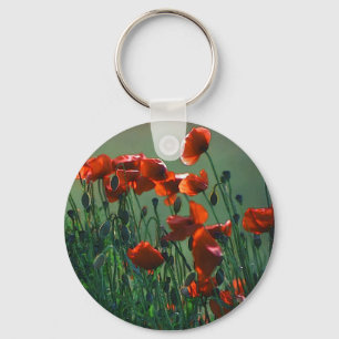Chaveiro Keyring do no. 3% pipe% das papoilas