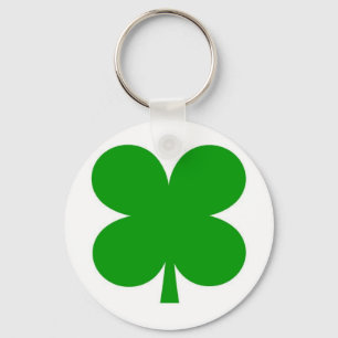 Chaveiro keyring do trevo de 4 folhas