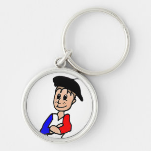 Chaveiro Keyring dos desenhos animados de Pierre do francê