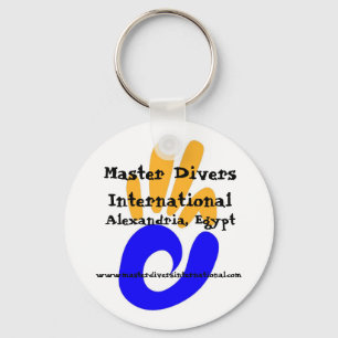 Chaveiro keyring internacional Master Divers