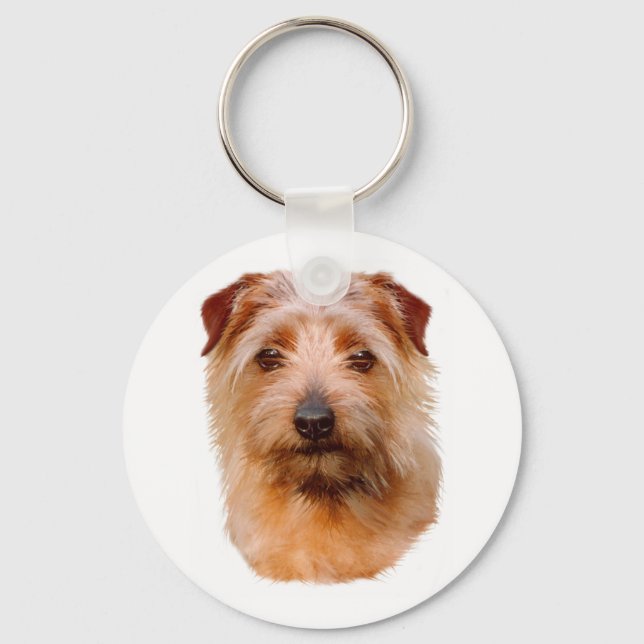 Chaveiro Keyring: Norfolk Terrier (Frente)