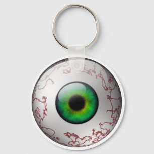 Chaveiro Keyring verde do globo ocular