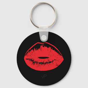 Chaveiro Keyring vermelho do beijo