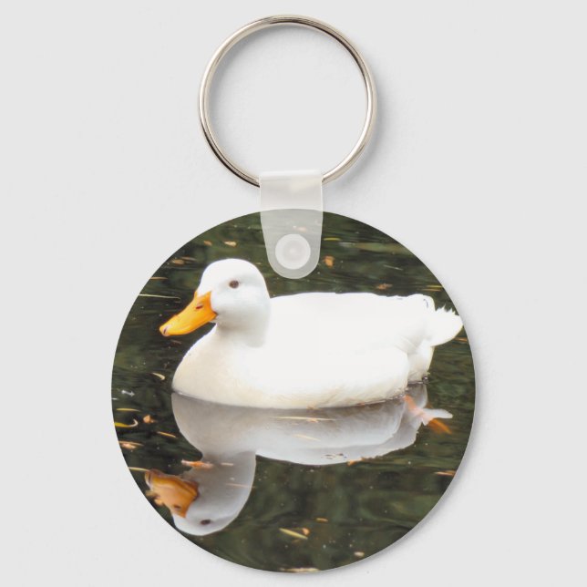 Chaveiro Keyschains White Duck (Frente)