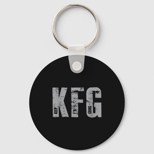 Chaveiro Kfg Keep F'n Going Military Style  (Frente)