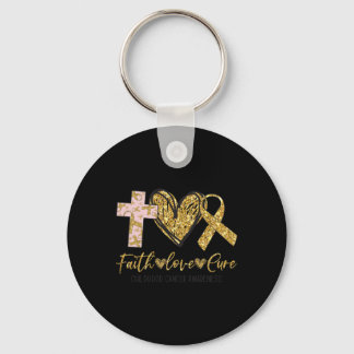 Chaveiro Ki Infância Cancer Consciência Faith Love C