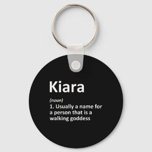 Chaveiro Kiara Definição Nome Personalizado Engraçado Anive