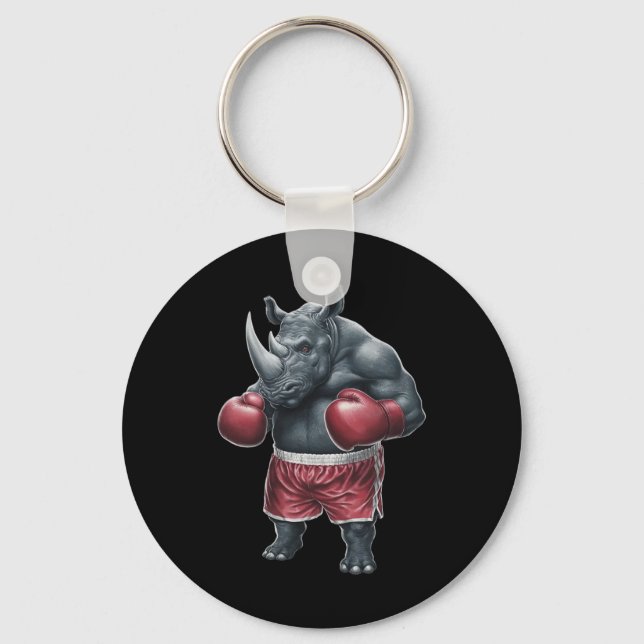 Chaveiro Kickboxing Boxer Rhino Workout Muay Thai Rh (Frente)