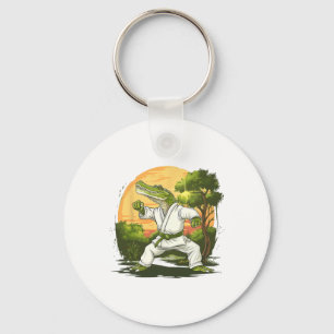 Chaveiro Kickboxing Crocodilo Taekwondo Karate Mma Engraçad