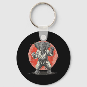 Chaveiro Kickboxing Elefante Karate Taekwondo Jiu-Jitsu MMA